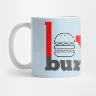 Foodie - Love Burger Mug